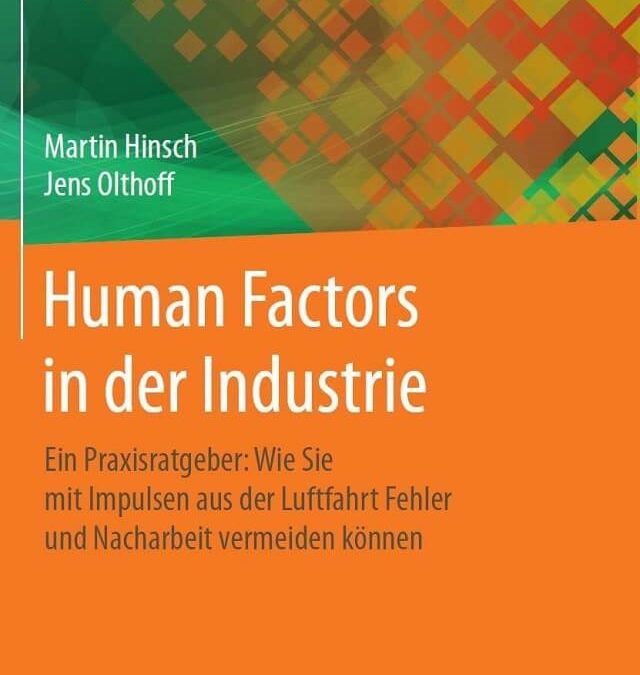 Ab sofort im Buchhandel: Human Factors in der Industrie