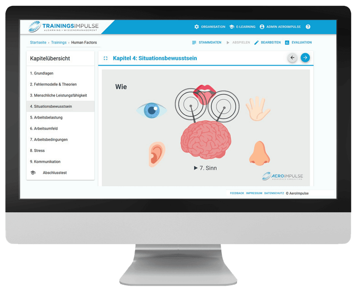 E-Learning Human Factors EASA Part 145 / Online Training