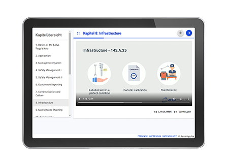 EASA Part 145 Maintenance Online Training E-Learning