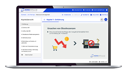 Obsoleszenzmanagement Training Online E-Learning
